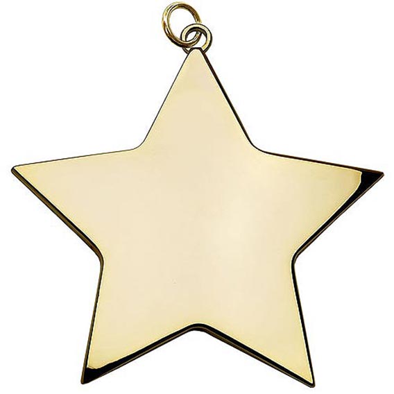 Gold Star Medal 80mm