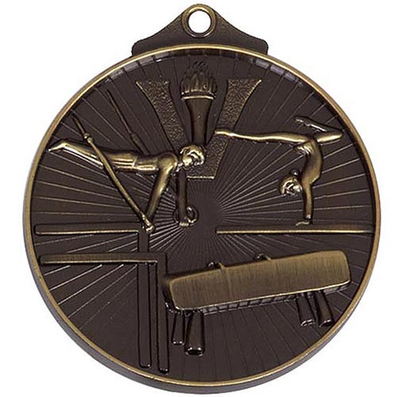 Gymnastics Medal 52mm