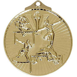 Gold Track & Field Medal