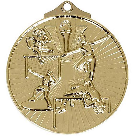 Gold Track & Field Medal