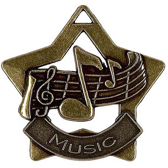 Mini Star Music Medal