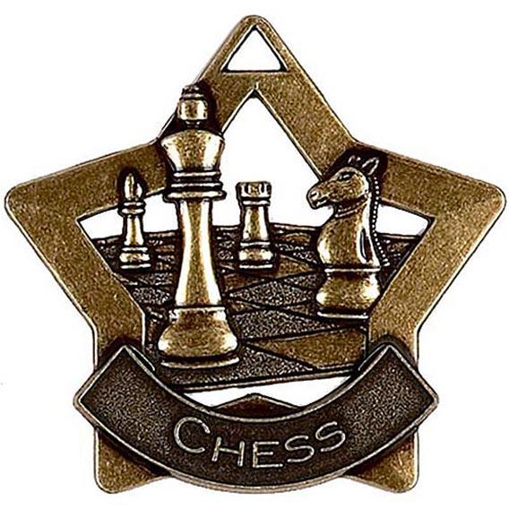 Mini Star Chess Medal