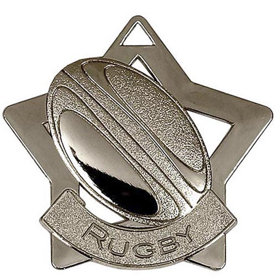 Mini Star Rugby Medal