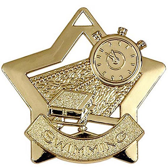 Mini Star Swimming Medal