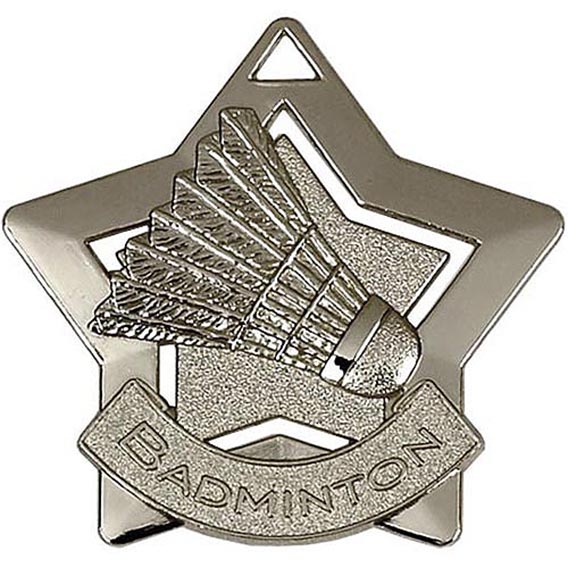 Mini Star Badminton Medal