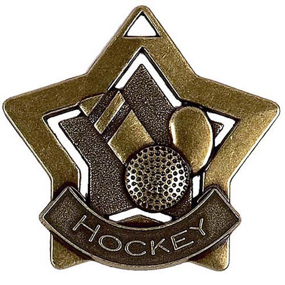 Mini Star Hockey Medal