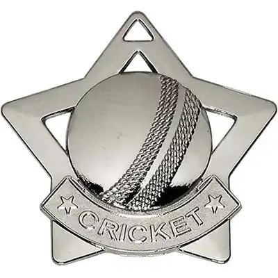 Mini Star Cricket Medal