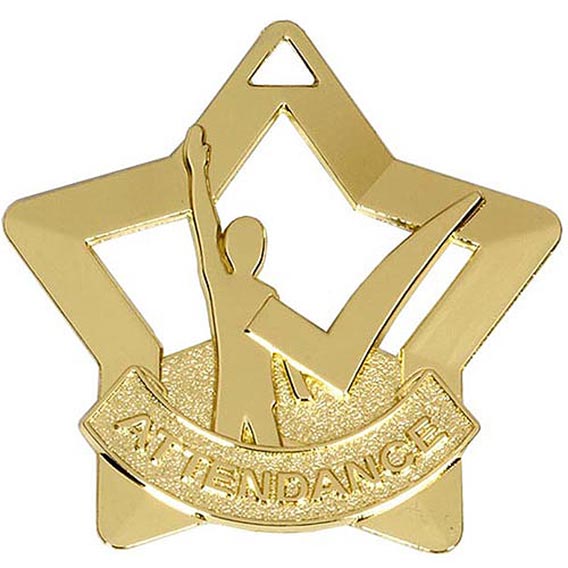 Mini Star Attendance Medal