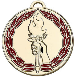 Gold Torch Medal 50mm