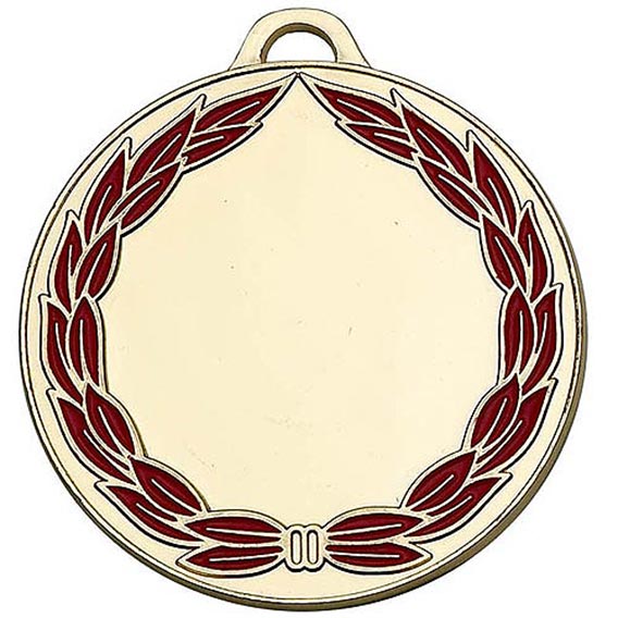 ClassicWreath50 Colour Medal