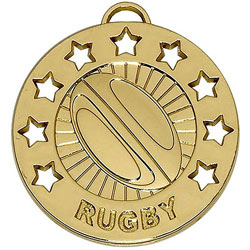 Spectrum40 Rugby Medal