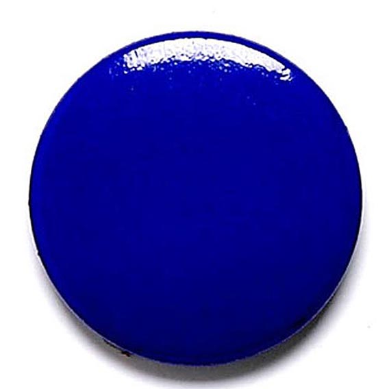 Blue Button Badge