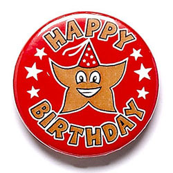 It's your Birthday Button Badge