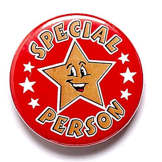 Special Person Button Badge