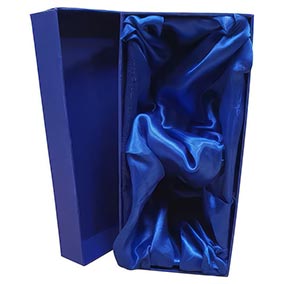 225mm Blue Card Whiskey Glass Box