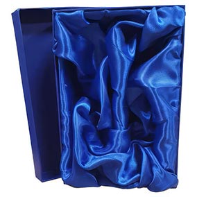 242mm Blue Card Champagne Glass Box