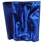 242mm Blue Card Champagne Glass Box