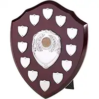 10in Perpetual 12 Silver Shield