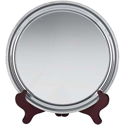 9in Gadroon Mounted Salver Cased