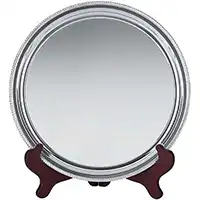 7in Gadroon Mounted Salver Cased