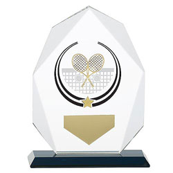 Glacier Tennis Glass Award 140mm