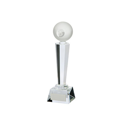 Interceptor Pool Crystal Award 240mm