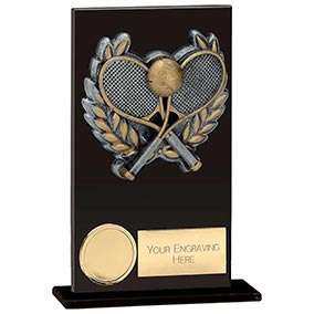 Euphoria Hero Black Glass Tennis Award 140mm
