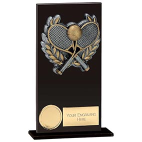 Euphoria Hero Black Glass Tennis Award 160mm