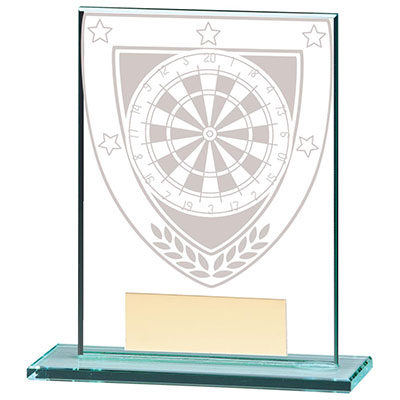 110mm Millenium Glass Darts Award