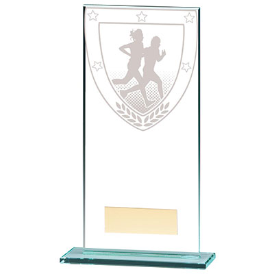 180mm Millenium Glass Running Award