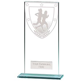 180mm Millenium Glass Running Award