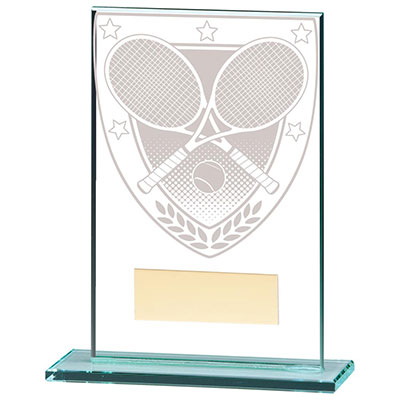 125mm Millennium Glass Tennis Award