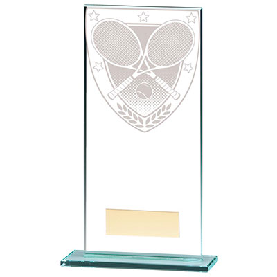 180mm Millennium Glass Tennis Award