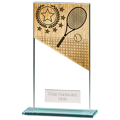 160mm Mustang Glass Tennis Award