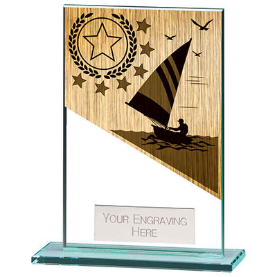 125mm Mustang Glass Sailing Award