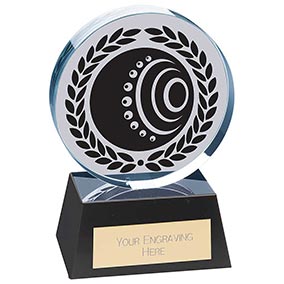 Emperor Crystal Lawn Bowls Award 125mm