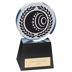Emperor Crystal Lawn Bowls Award 155mm