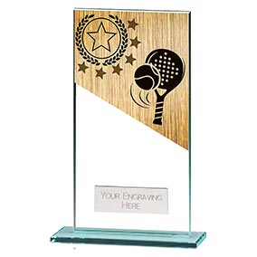 Mustang Jade Glass Padel Award 160mm