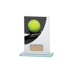 Tennis Colour-Curve Jade Crystal Award 180mm
