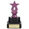 Micro Star Purple Trophy 10cm