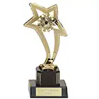 Curve Star Trophy 17cm
