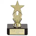 Micro Star Gold Trophy 8cm