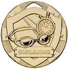 Gold Shield Goggles Swimming Medal 50mm