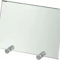 4in x 5.5in Jade Glass & Metal Stand Award