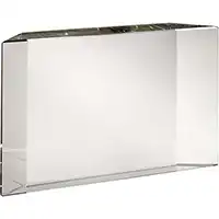 3.75in x 6in Clear Optical Crystal Award