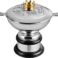 11in Chased Silver Highlands Trophy