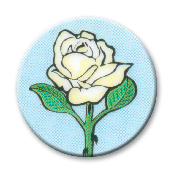 White Rose Centre 25mm