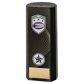 Black Rugby Block 210mm
