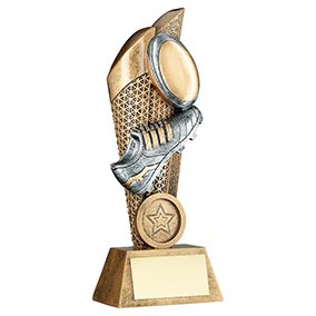 Rugby Boot Ball Trophy 152mm