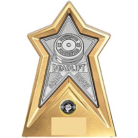 Starforce Silver Weightlifting Award 20cm